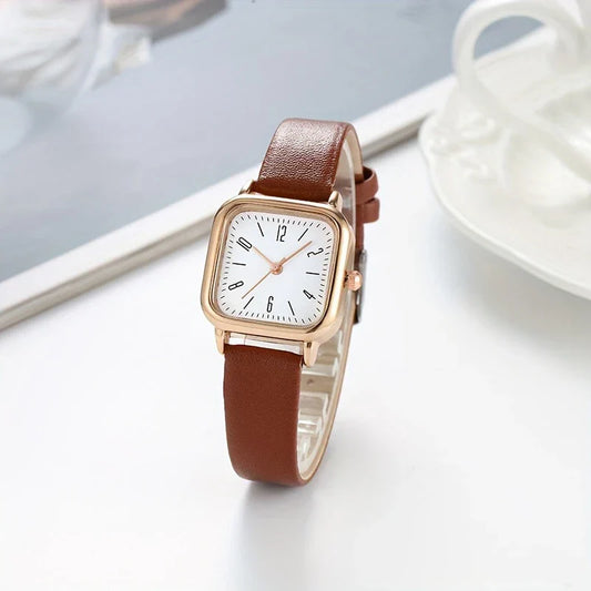 Ladies Square Quartz Watch