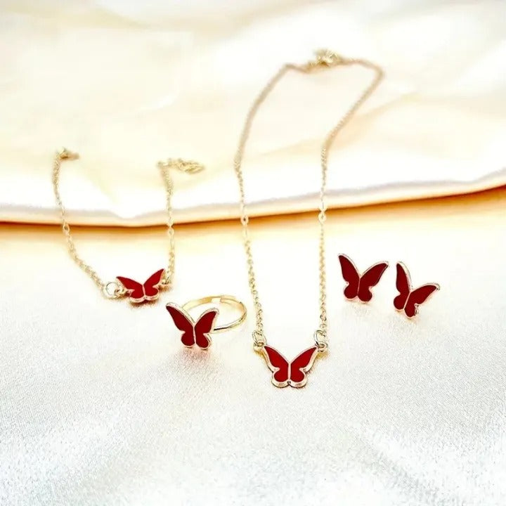 1 Set Fashion Exquisite Simple Butterfly