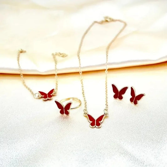 1 Set Fashion Exquisite Simple Butterfly