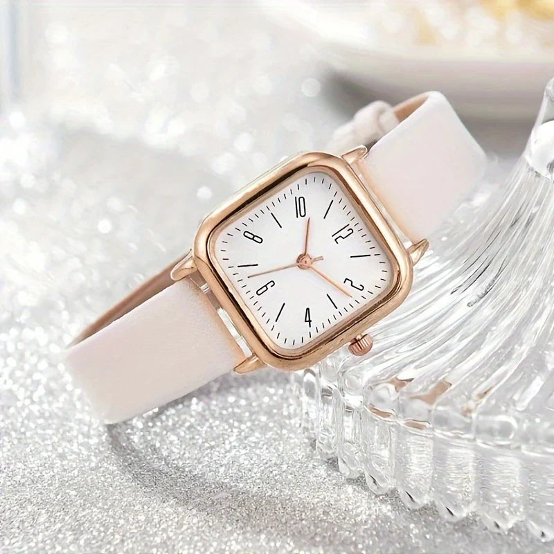 Ladies Square Quartz Watch