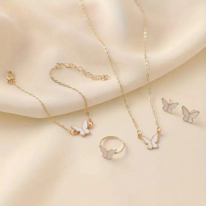 1 Set Fashion Exquisite Simple Butterfly