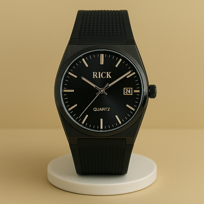 RICK Classic Silver Dial Quartz Watch