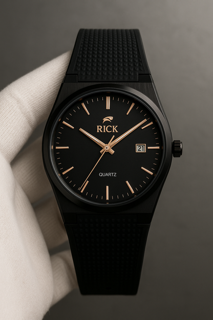 RICK Classic Silver Dial Quartz Watch