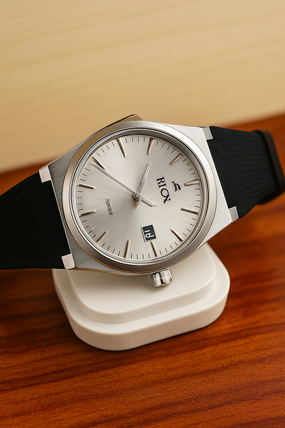 RICK Classic Silver Dial Quartz Watch